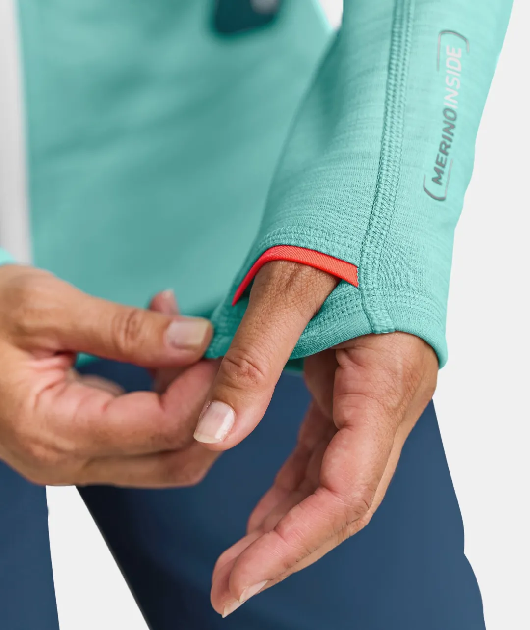 Hot ORTOVOX FLEECE LIGHT JACKET W icewaterfallblend