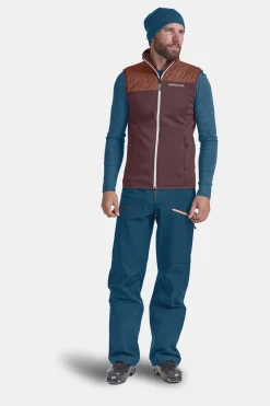 Discount ORTOVOX FLEECE PLUS VEST M petrolblue