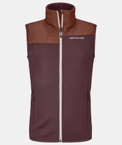 Sale ORTOVOX FLEECE PLUS VEST M winetasting