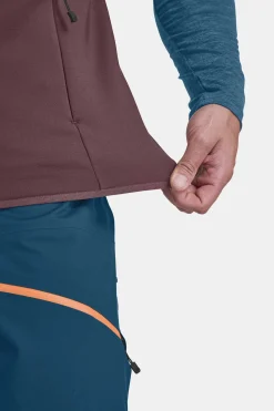 Sale ORTOVOX FLEECE PLUS VEST M winetasting