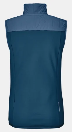 Best ORTOVOX FLEECE PLUS VESTW petrolblue