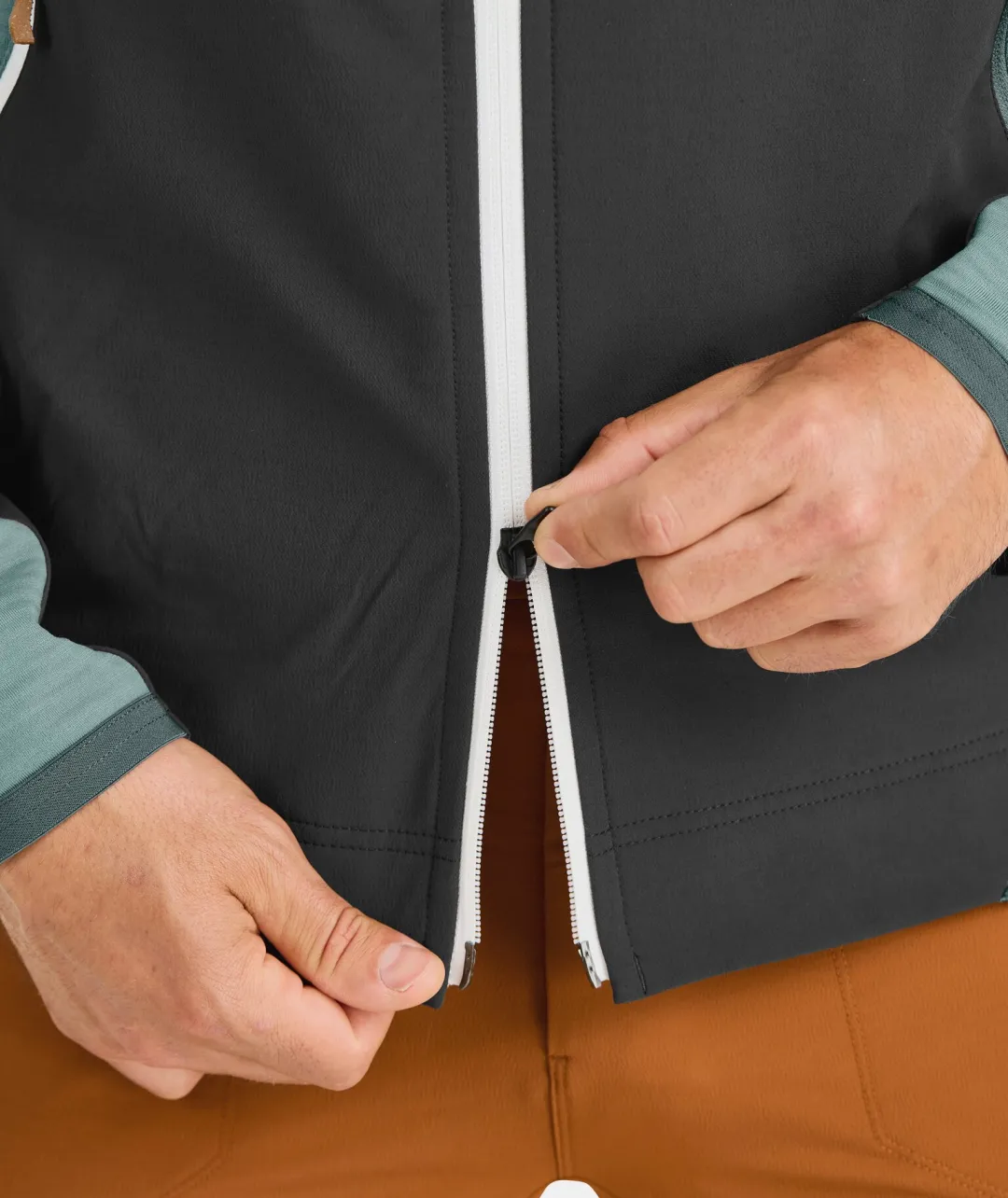 Cheap ORTOVOX FLEECE RIB HOODY M arcticgrey