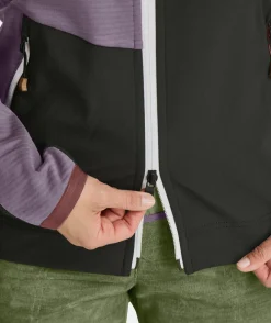 Shop ORTOVOX FLEECE RIB HOODY W wildberry