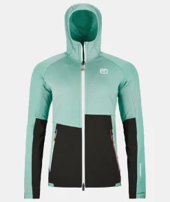 Store ORTOVOX FLEECE RIB HOODY W aquaticice