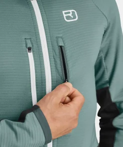Best ORTOVOX FLEECE RIB JACKET M slyfox