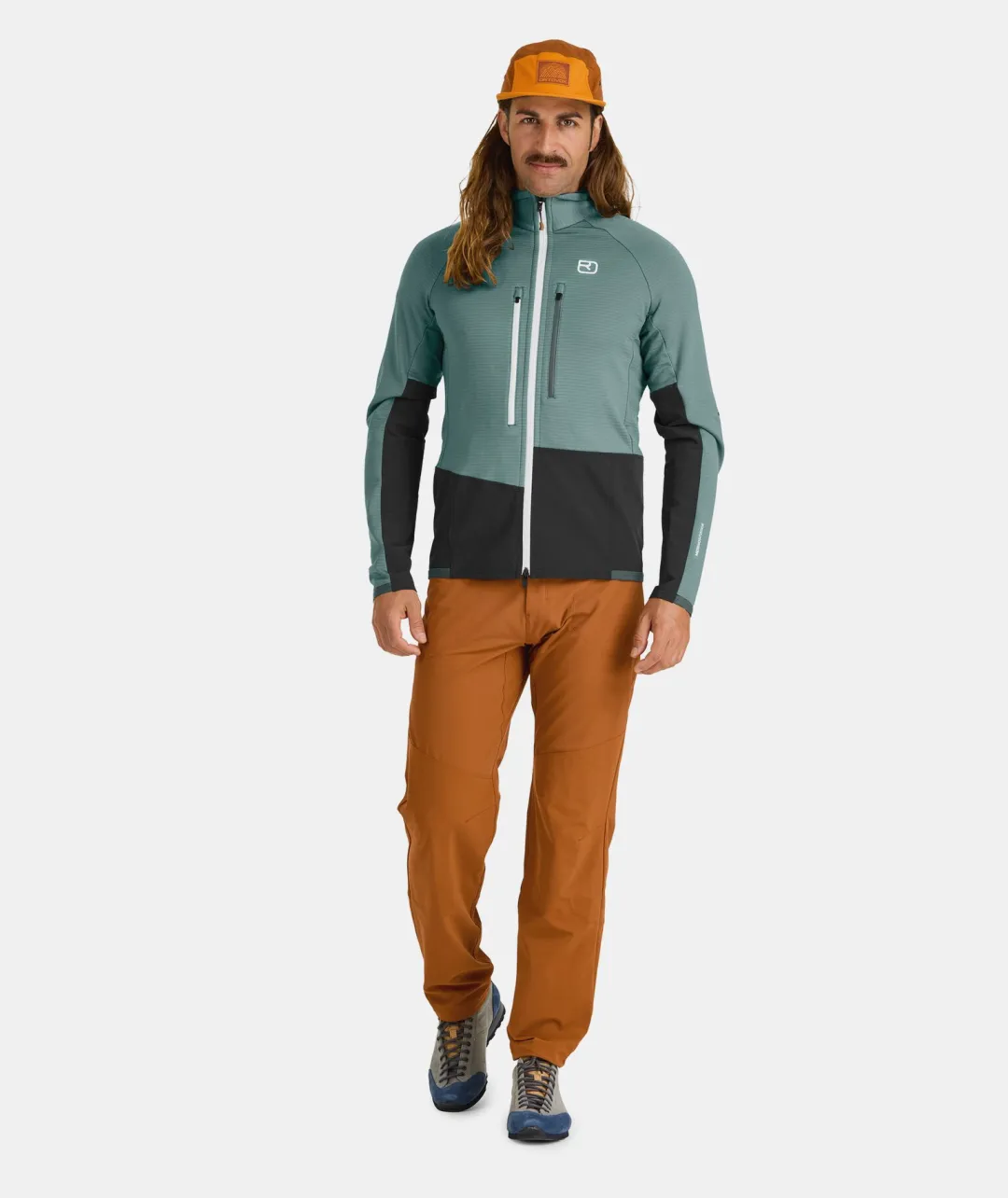 Fashion ORTOVOX FLEECE RIB JACKET M arcticgrey