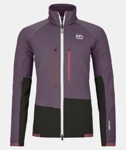 Shop ORTOVOX FLEECE RIB JACKET W wildberry