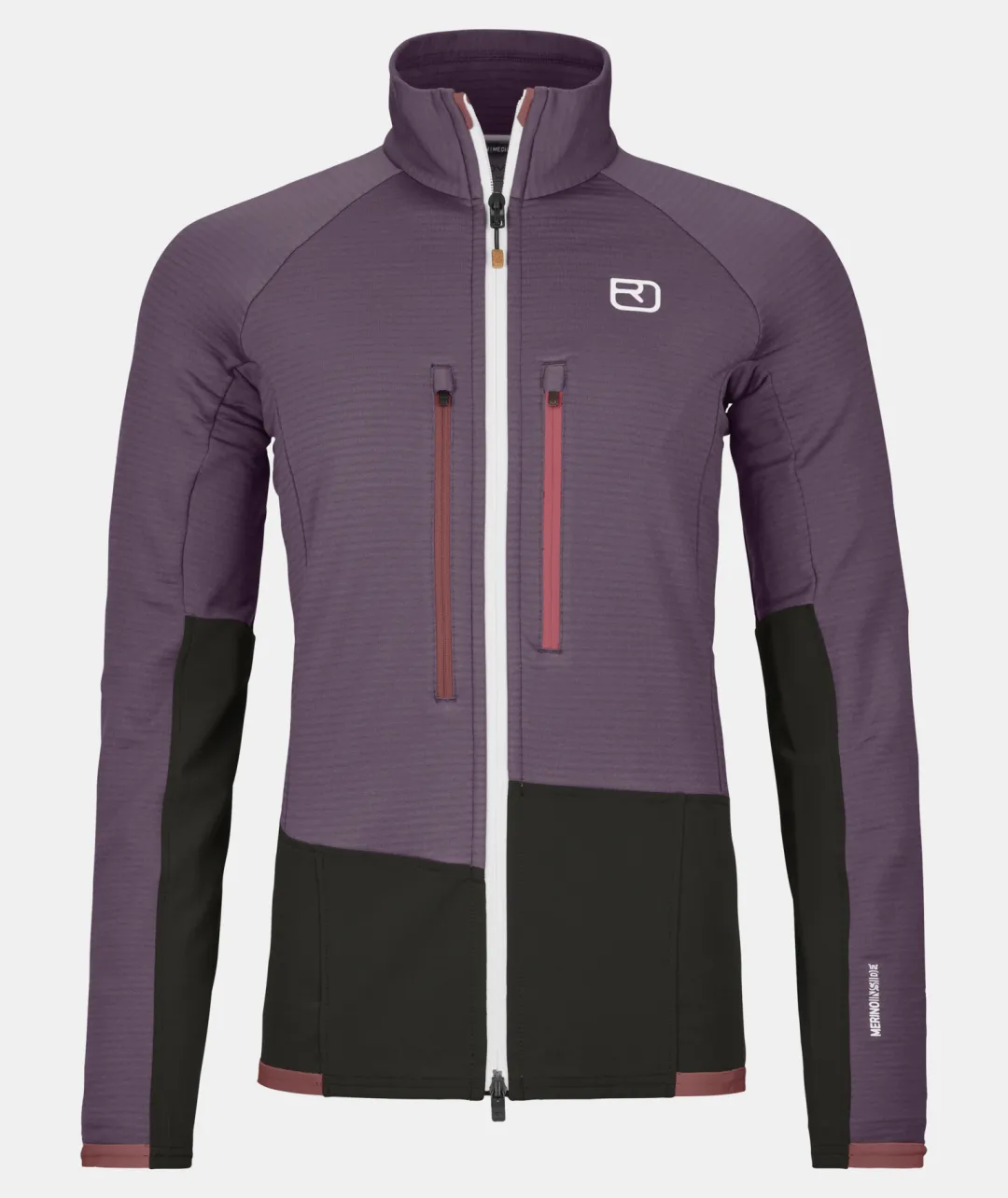 Shop ORTOVOX FLEECE RIB JACKET W wildberry