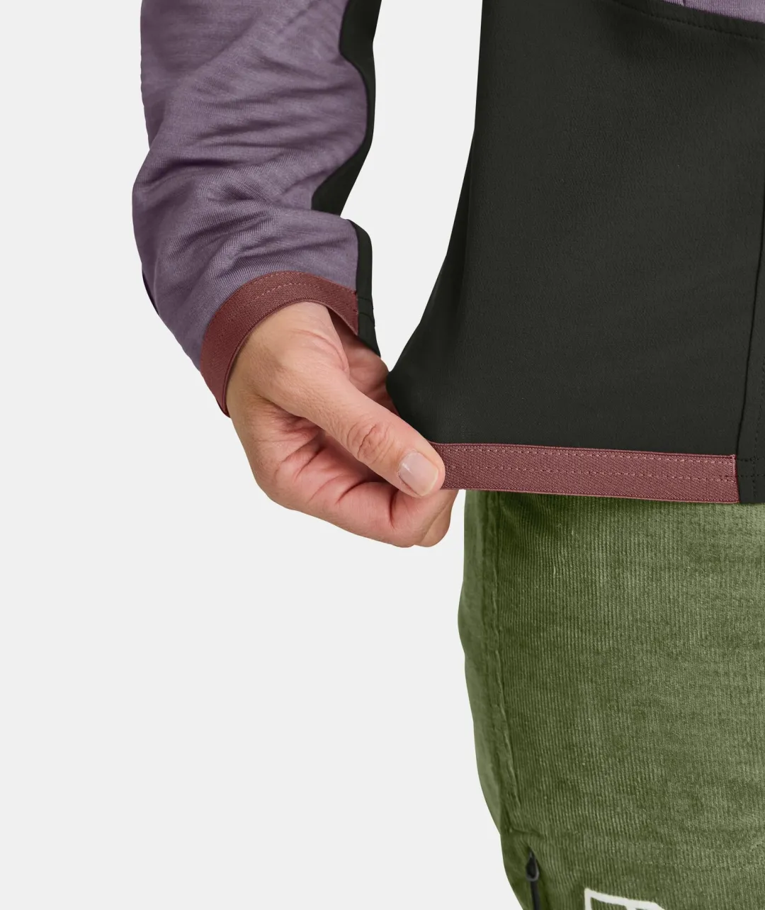 Shop ORTOVOX FLEECE RIB JACKET W wildberry
