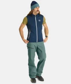 Clearance ORTOVOX FLEECE VEST M blackraven