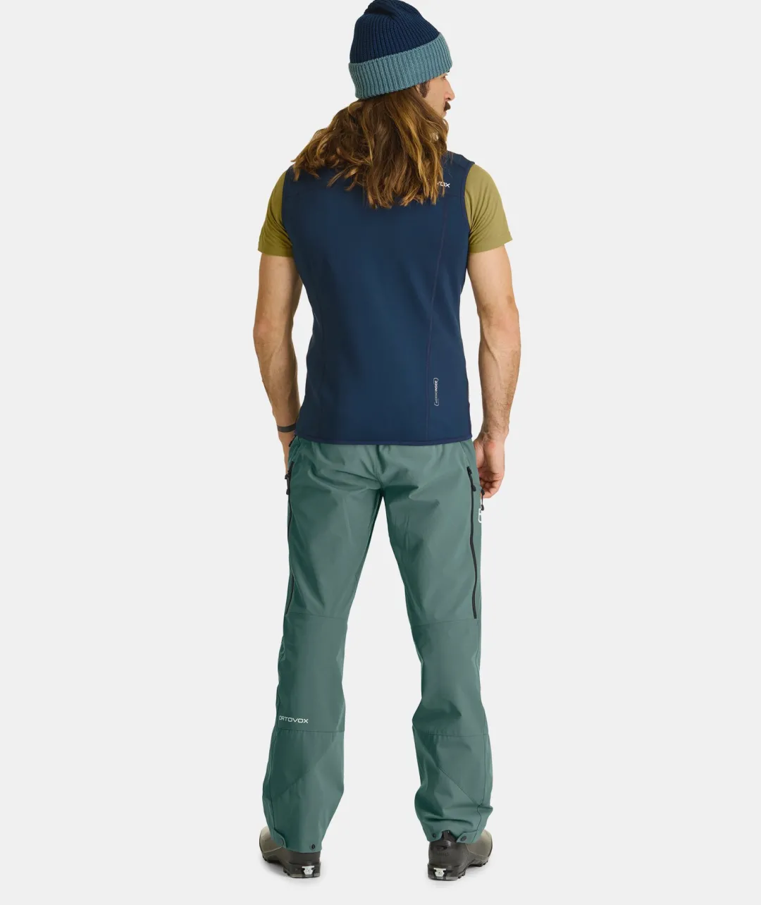 Clearance ORTOVOX FLEECE VEST M blackraven