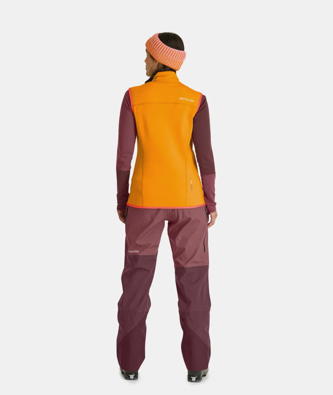 Clearance ORTOVOX FLEECE VEST W autumnleaves