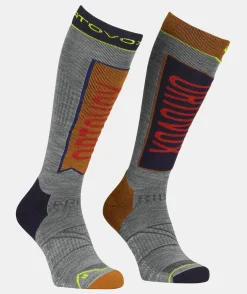 Discount ORTOVOX FREE RIDE LONG SOCKS M clayorange