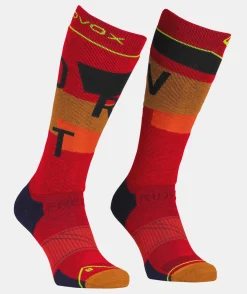 Best Sale ORTOVOX FREERIDE LONG SOCKS COZY M cengiarossa