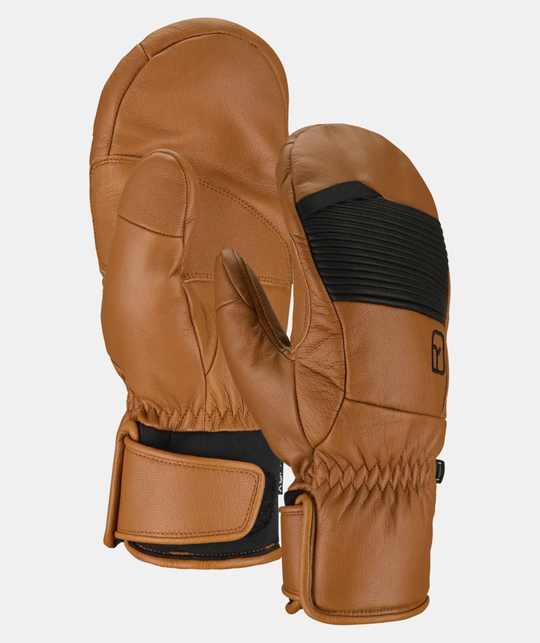 Discount ORTOVOX FULL LEATHER MITTEN M bristlebrown