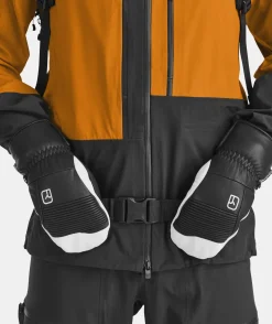 Discount ORTOVOX FULL LEATHER MITTEN M bristlebrown