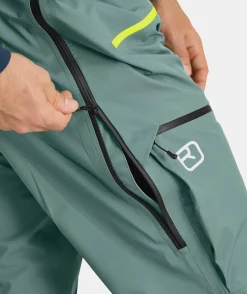 Cheap ORTOVOX 3L DEEP SHELL BIB PANTS M greenpine