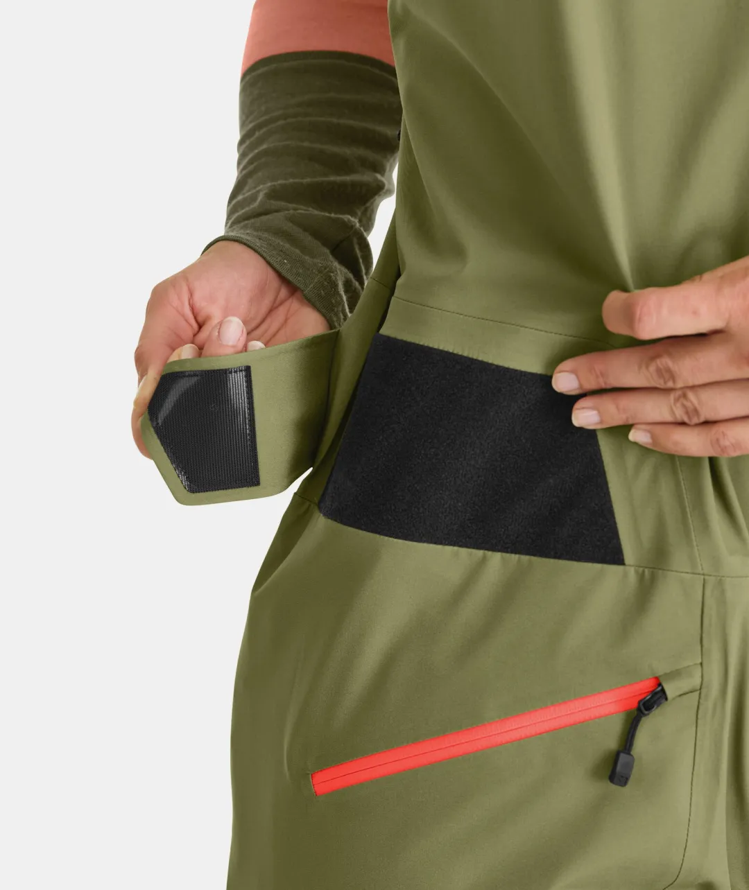 Store ORTOVOX 3L DEEP SHELL BIB PANTS W blackraven