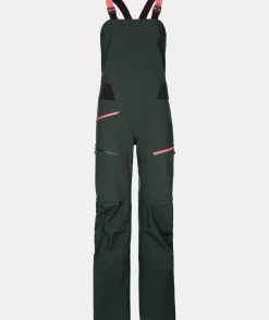 Cheap ORTOVOX 3L DEEP SHELL BIB PANTS W greenpine