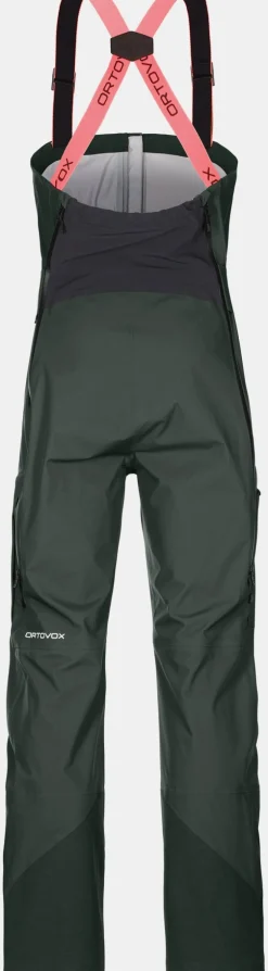Cheap ORTOVOX 3L DEEP SHELL BIB PANTS W greenpine