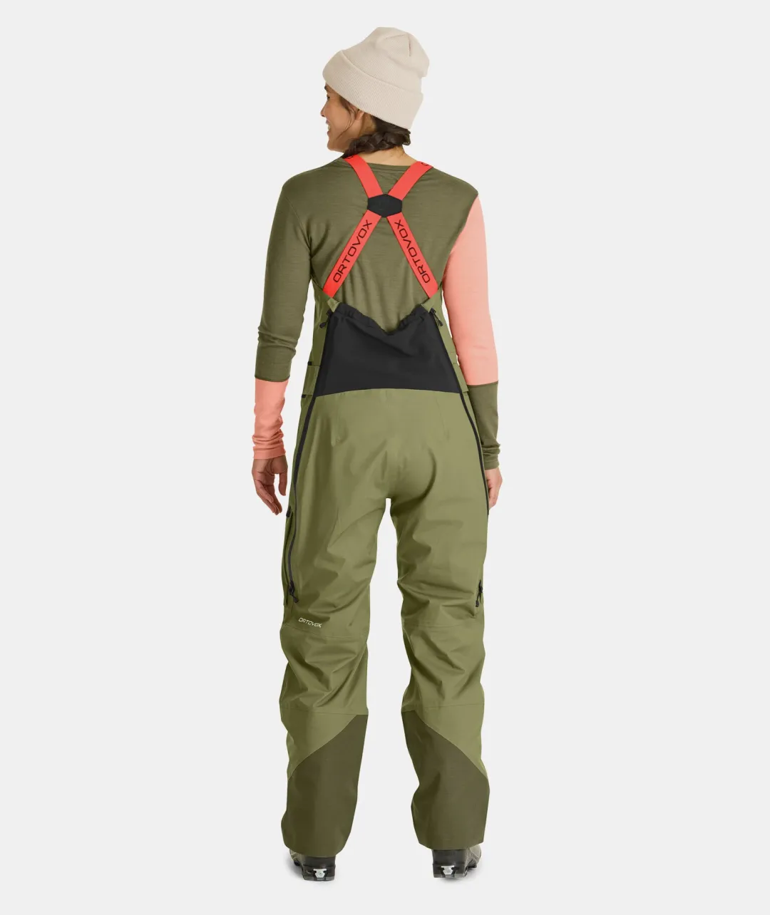 Cheap ORTOVOX 3L DEEP SHELL BIB PANTS W greenpine