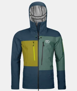 Sale ORTOVOX 3L DEEP SHELL JACKET M deepocean