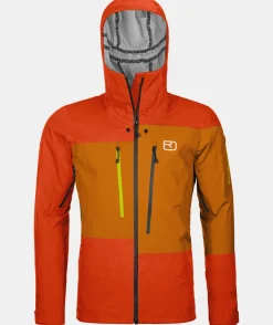 Sale ORTOVOX 3L DEEP SHELL JACKET M hotorange