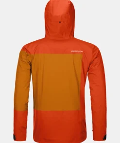 Sale ORTOVOX 3L DEEP SHELL JACKET M hotorange