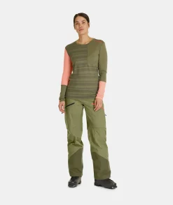 Clearance ORTOVOX 3L DEEP SHELL PANTS W wildherbs