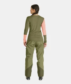 Clearance ORTOVOX 3L DEEP SHELL PANTS W wildherbs