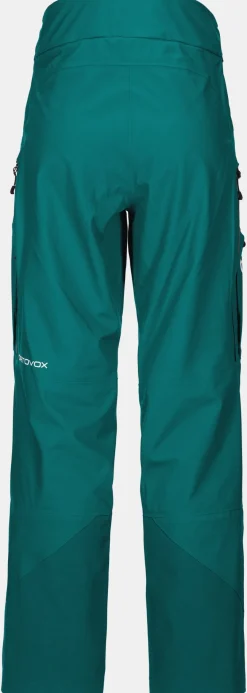 Store ORTOVOX 3L DEEP SHELL PANTS W pacificgreen