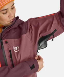 Hot ORTOVOX 3L GUARDIAN SHELL JACKET W darkwine