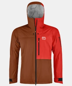 Store ORTOVOX 3L ORTLER JACKET M bristlebrown