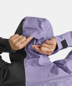 Shop ORTOVOX 3L ORTLER JACKET W pacificgreen
