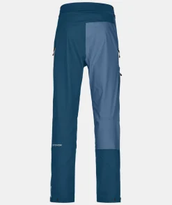 Clearance ORTOVOX 3L ORTLER PANTS M petrolblue