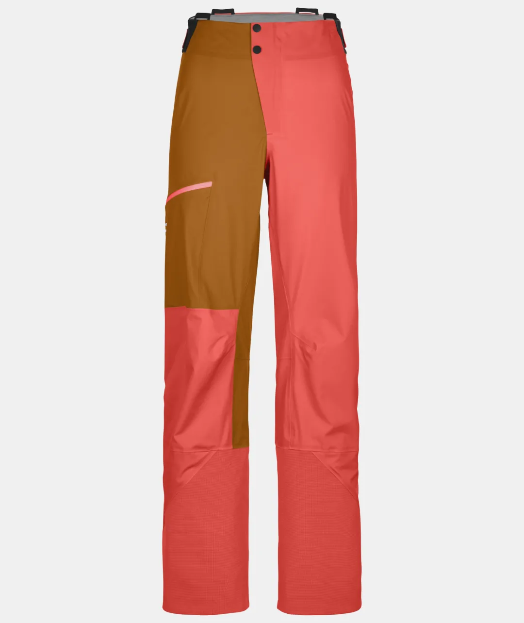 Best ORTOVOX 3L ORTLER PANTS W coral