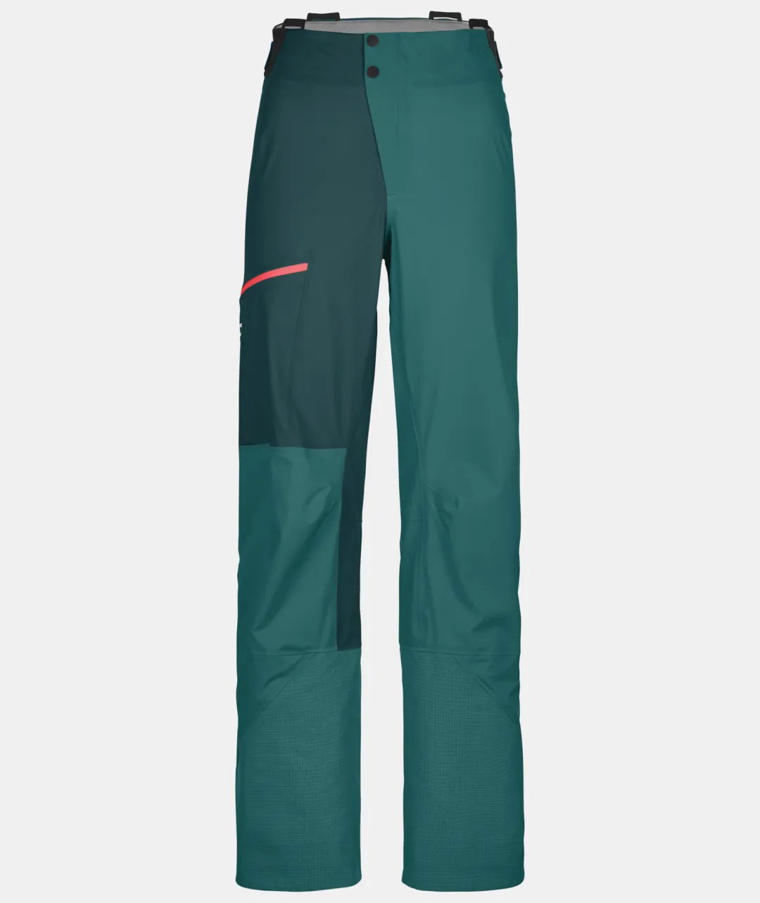 New ORTOVOX 3L ORTLER PANTS W pacificgreen