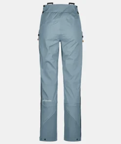 Outlet ORTOVOX 3L ORTLER PANTS W glaciergrey