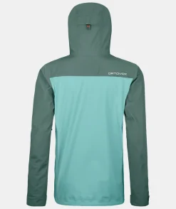 New ORTOVOX 3L RAVINE SHELL JACKET W icewaterfall