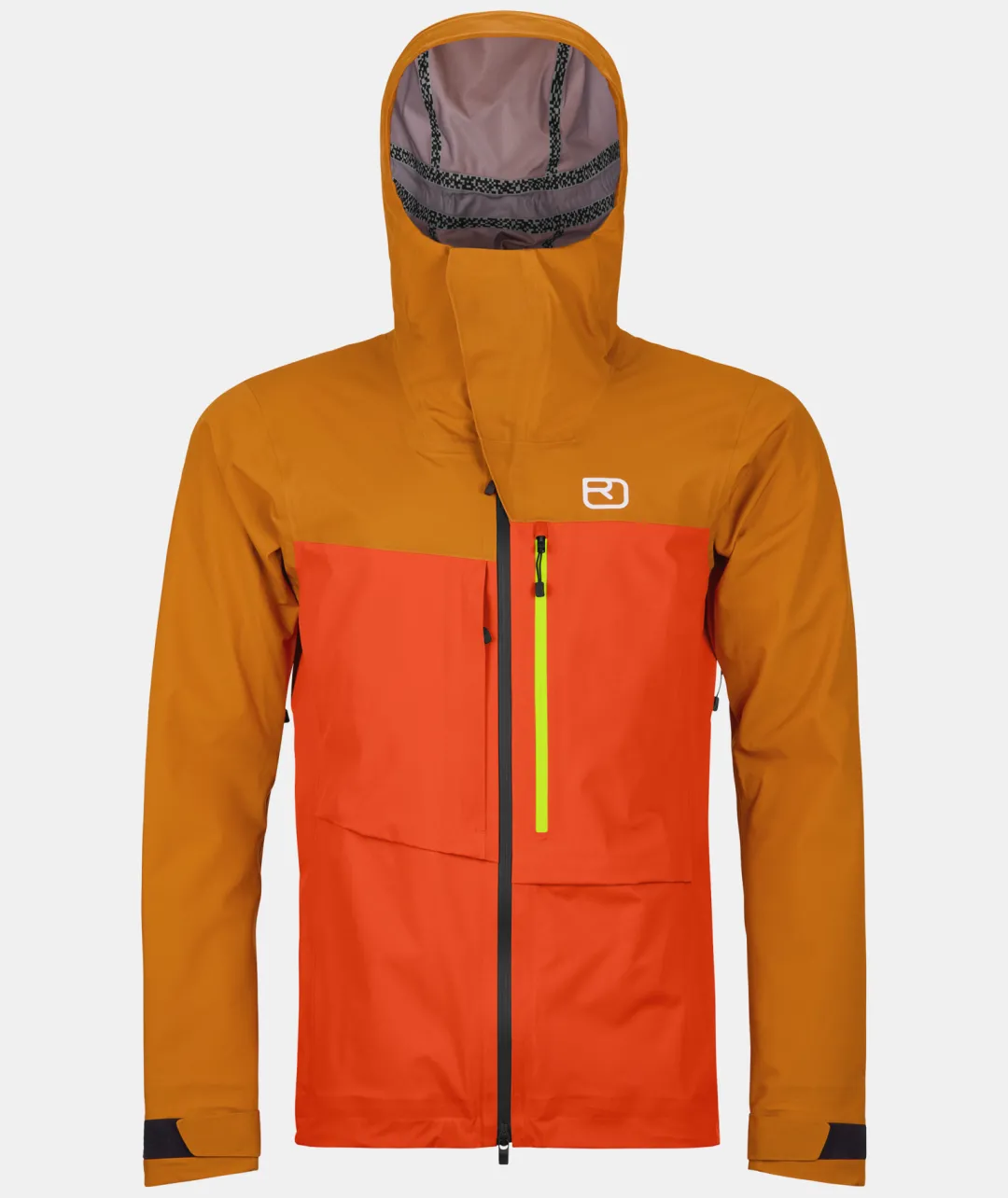 Clearance ORTOVOX 3L RAVINE SHELL JACKET M hotorange