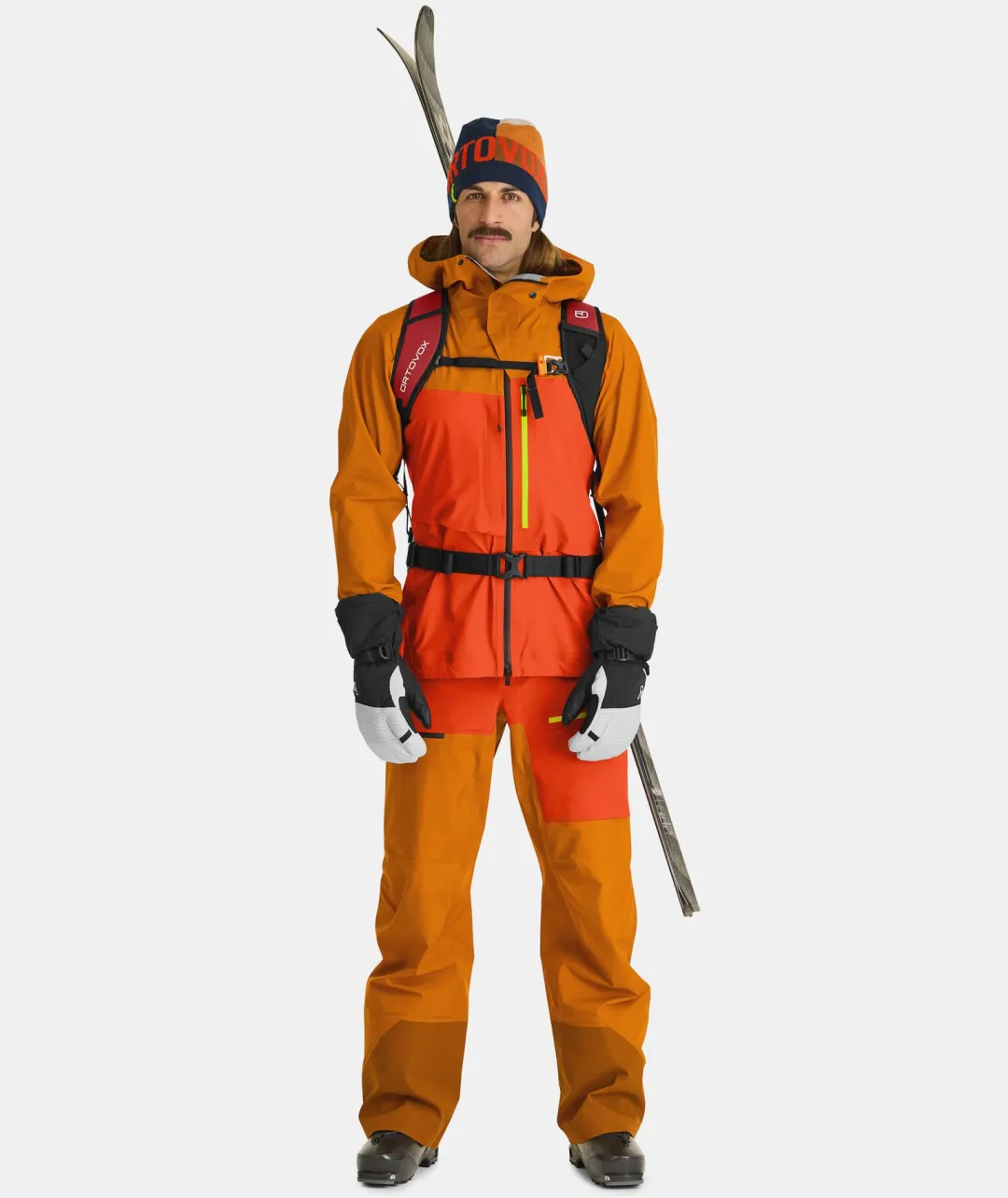 Clearance ORTOVOX 3L RAVINE SHELL JACKET M hotorange