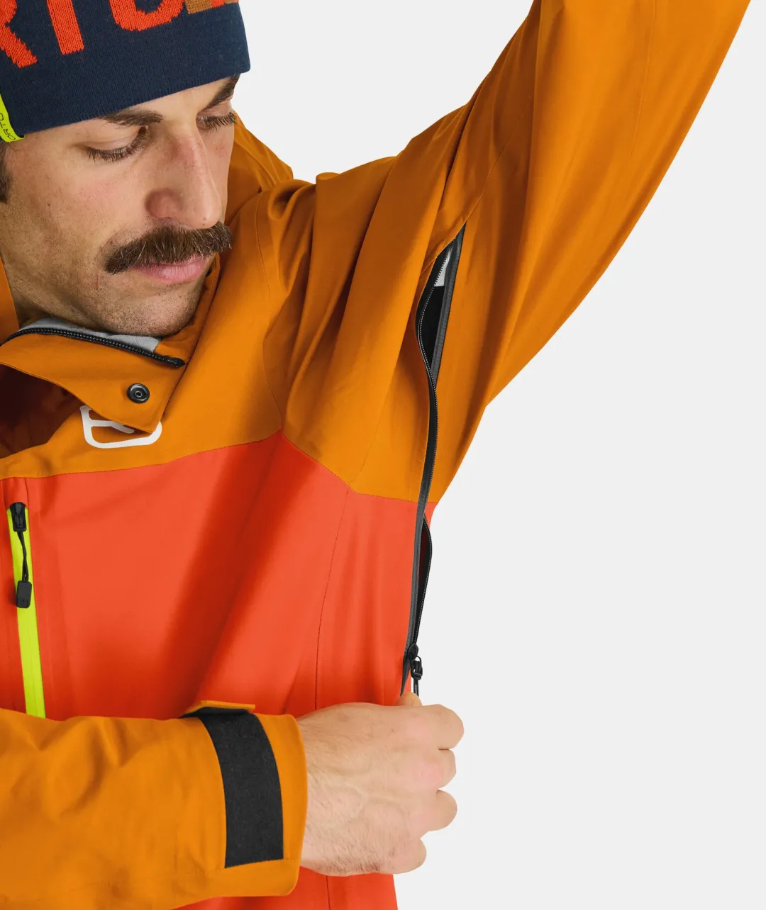 Clearance ORTOVOX 3L RAVINE SHELL JACKET M hotorange