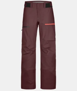 Hot ORTOVOX 3L RAVINE SHELL PANTS W winetasting