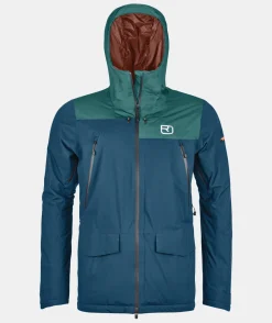 Flash Sale ORTOVOX 2L SWISSWOOL SEDRUN JACKET M petrolblue