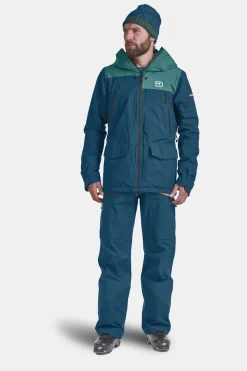Flash Sale ORTOVOX 2L SWISSWOOL SEDRUN JACKET M petrolblue