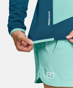 Cheap ORTOVOX LADIZ HYBRID JACKET W petrolblue