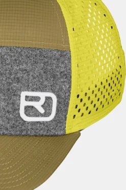 Sale ORTOVOX LOGO AIR TRUCKER CAP greenmoss