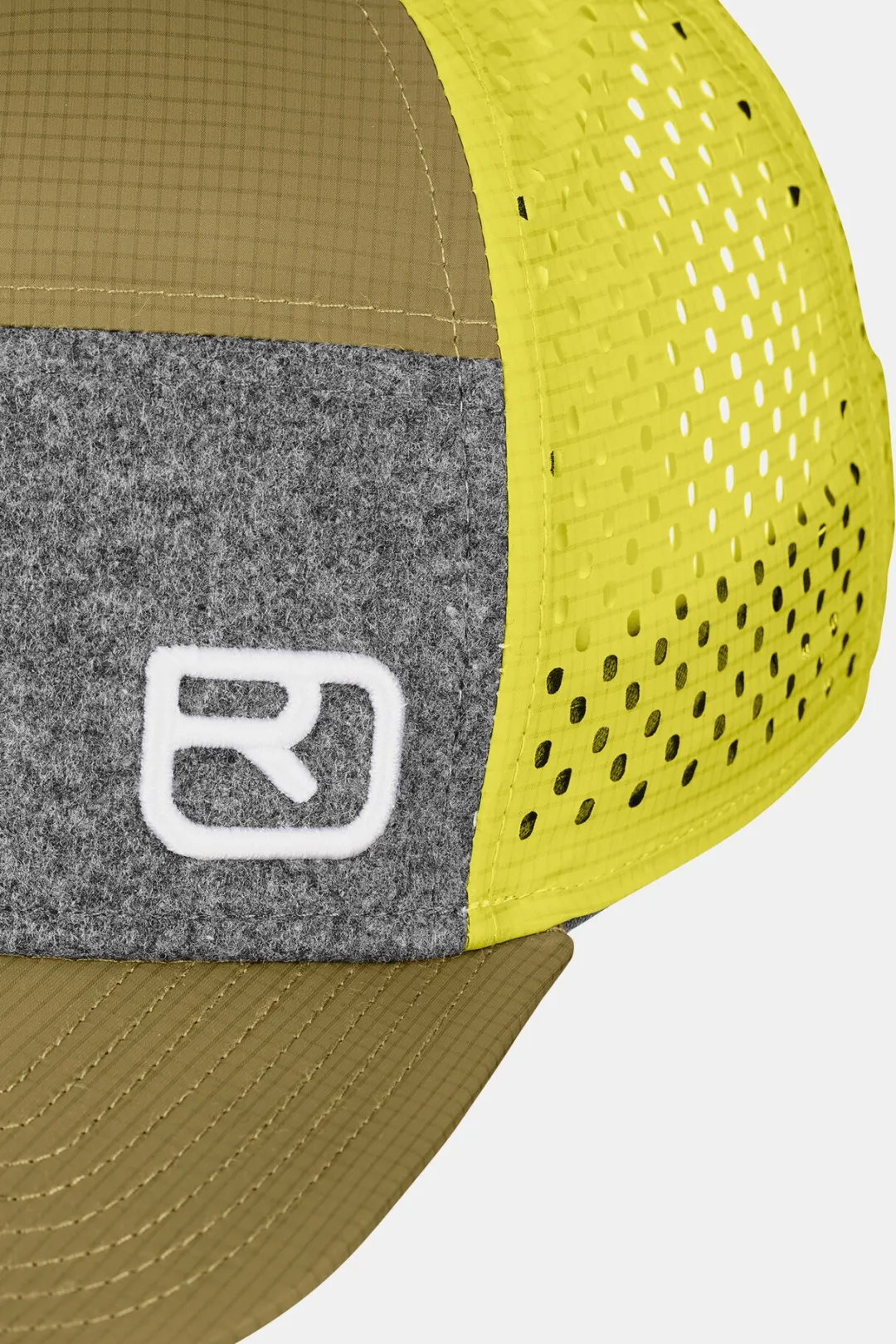 Sale ORTOVOX LOGO AIR TRUCKER CAP greenmoss