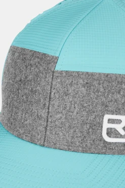 Cheap ORTOVOX LOGO AIR TRUCKER CAP icewaterfall
