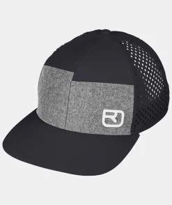 Cheap ORTOVOX LOGO AIR TRUCKER CAP blackraven